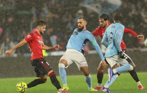 西甲第9支棱了！2-1掀翻塞尔塔，连续4场不败，加西亚一剑制胜