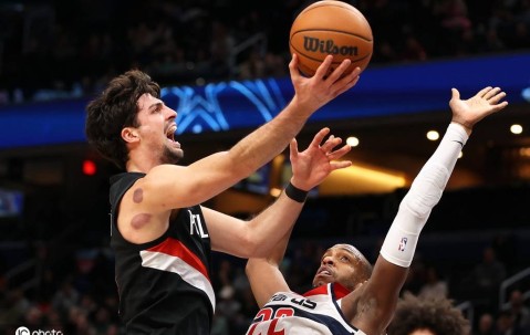 杨瀚森6分5板1助攻夏普31分 开拓者不敌奇才