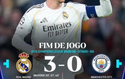 欧冠疯狂一夜：皇马3-0曼城巴黎5-2切尔西，豪门大战彻底改写格局