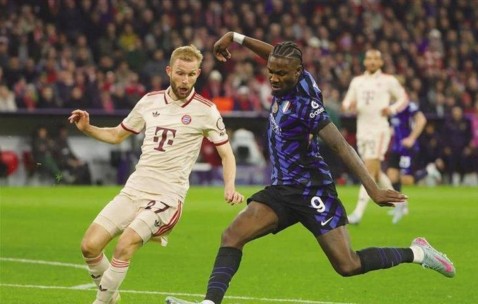 现在的榜首，五大联赛谁能最终夺冠没有悬念，德甲拜仁领先11分，意甲国米领先7分