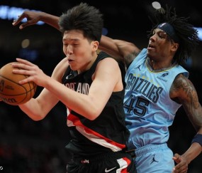 0出手！杨翰森再战灰熊遭3分半魔咒 1篮板1失误3犯规