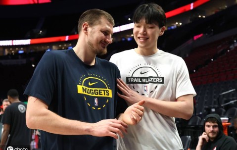 约基奇32+9+7杨瀚森4分1板1帽 掘金狂胜开拓者