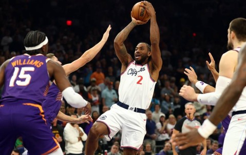 伦纳德25分祖巴茨14+20 快船大胜太阳